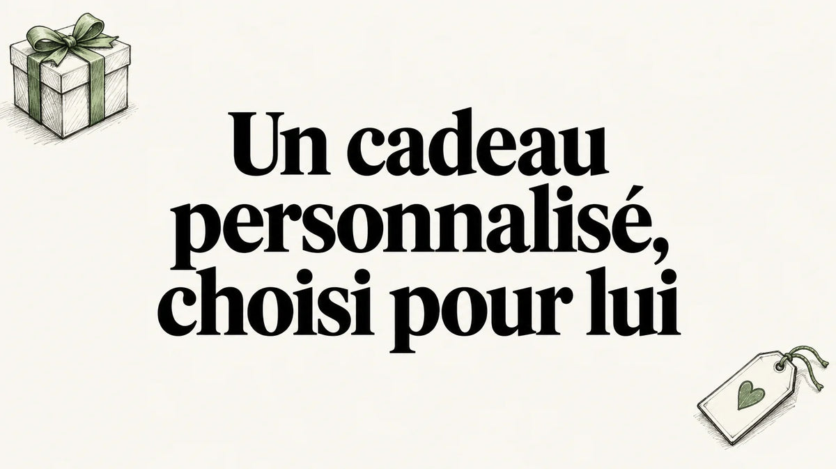 cadeau personnalisé écologique