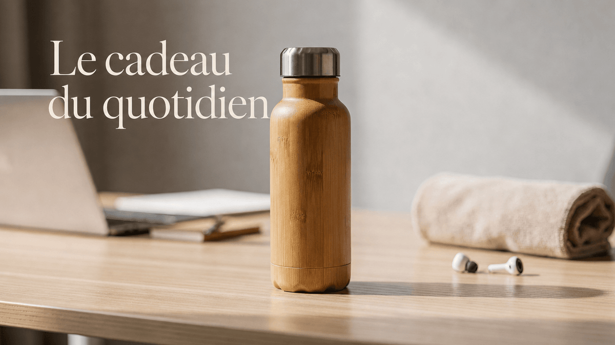 Gourde en bambou : pourquoi c’est un bon cadeau d’entreprise