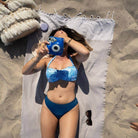 Bas de Maillot de Bain Menstruel Bleu - My Bambou