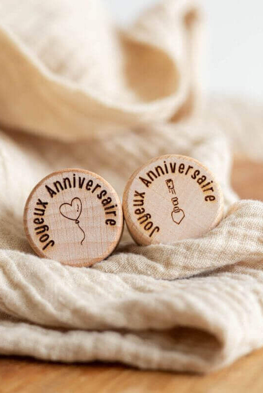 Bouchon Bouteille de Vin "Joyeux Anniversaire"