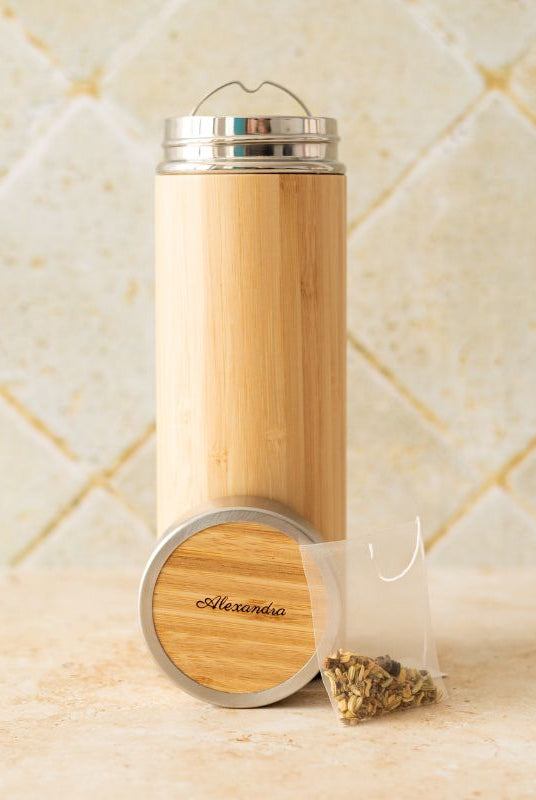 Gourde Isotherme Thermos à Personnaliser - My Bambou
