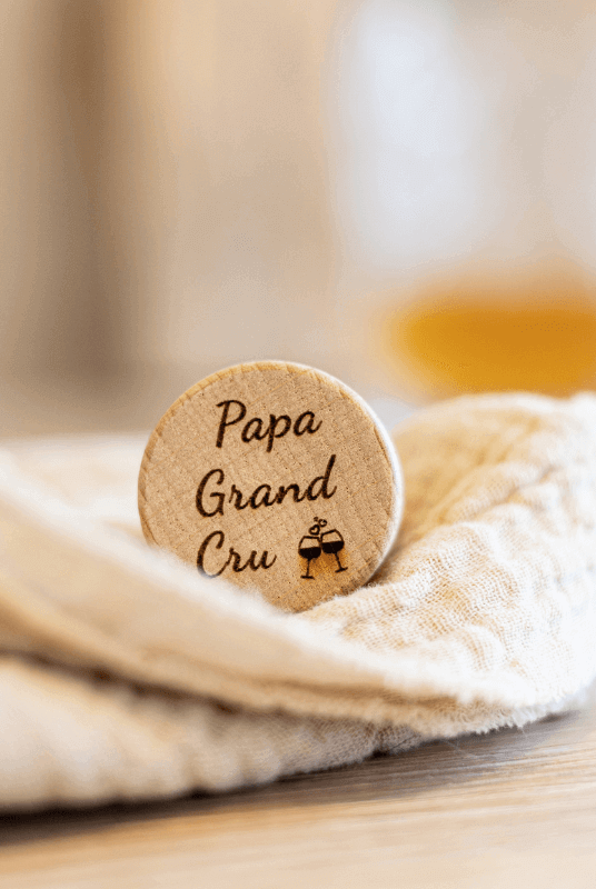 Bouchon Bouteille de Vin "Papa Grand Cru"