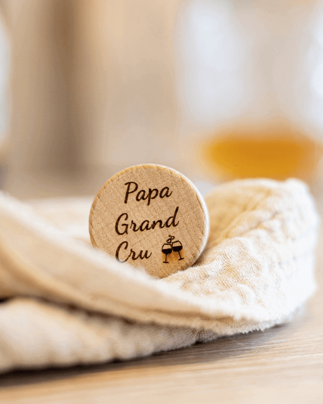Bouchon Bouteille de Vin "Papa Grand Cru"