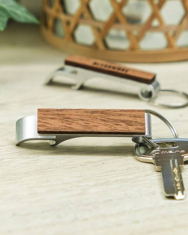 Porte-Clés Décapsuleur à Personnaliser - My Bambou