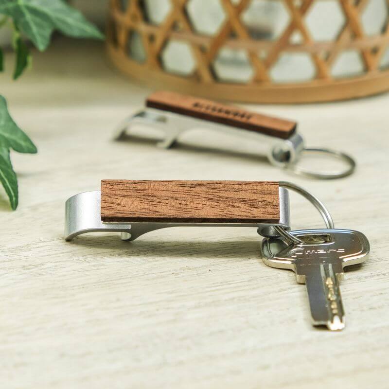 Porte-Clés Décapsuleur à Personnaliser - My Bambou