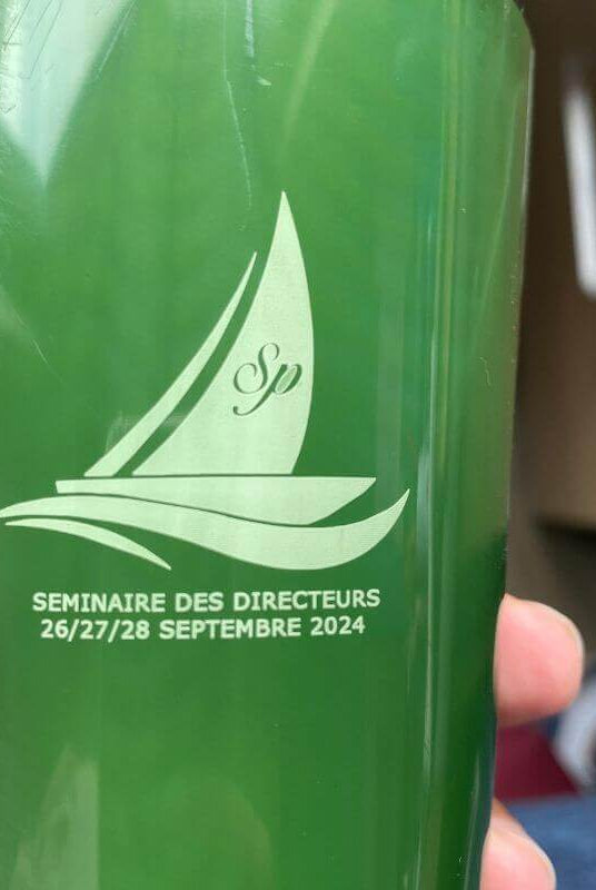 Eco Cup Compostable Vert à Personnaliser