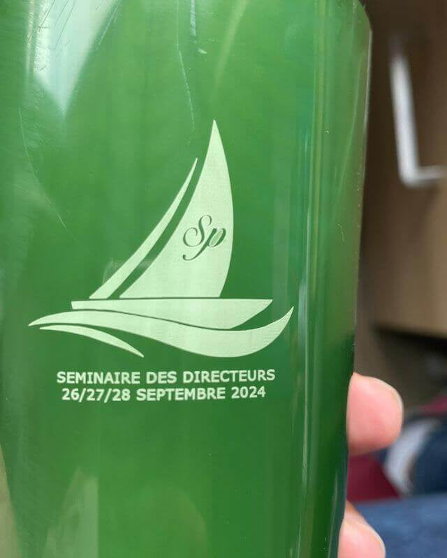 Eco Cup Compostable Vert à Personnaliser