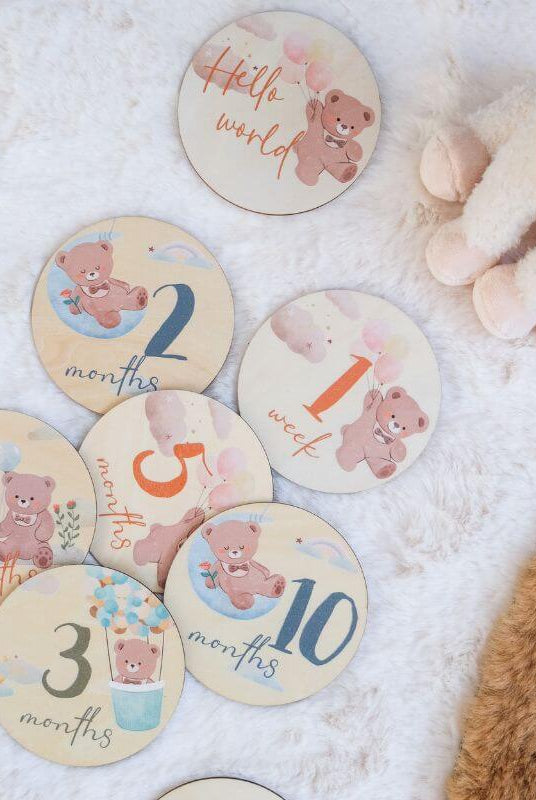 Cartes Mensuelles à Personnaliser pour Bébé - My Bambou