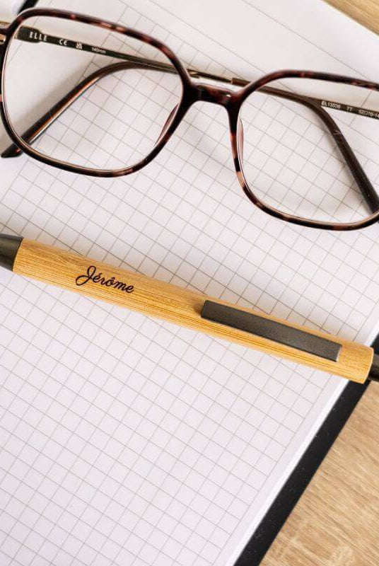 Stylo Bambou Mate à Personnaliser - My Bambou