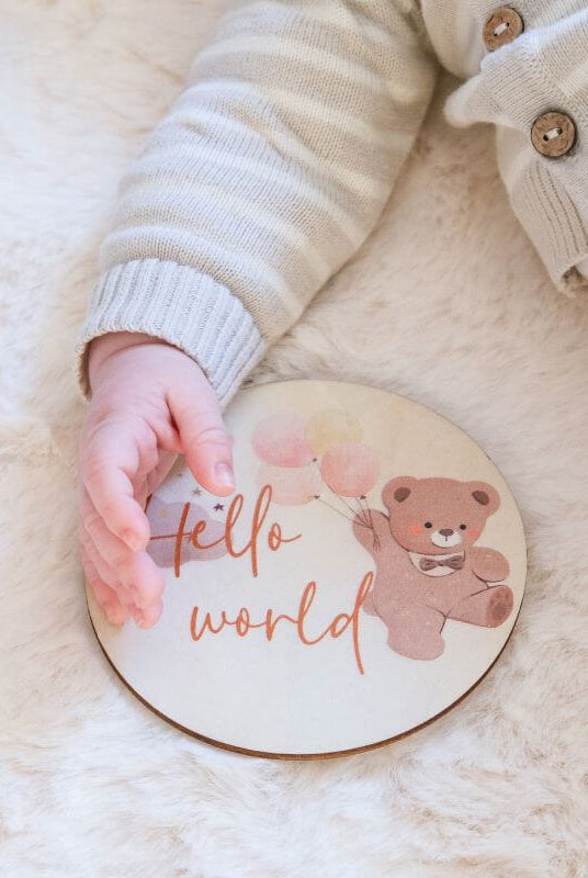Cartes Mensuelles à Personnaliser pour Bébé - My Bambou