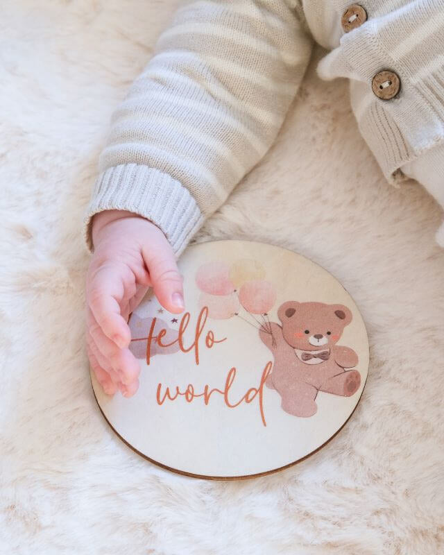 Cartes Mensuelles à Personnaliser pour Bébé - My Bambou
