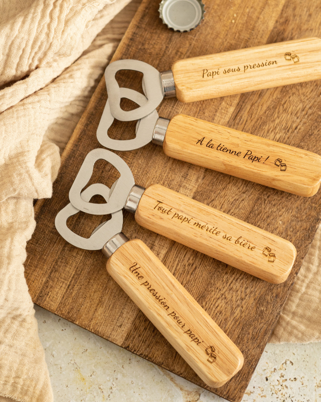 Décapsuleur manche "Pour Papi" - My Bambou