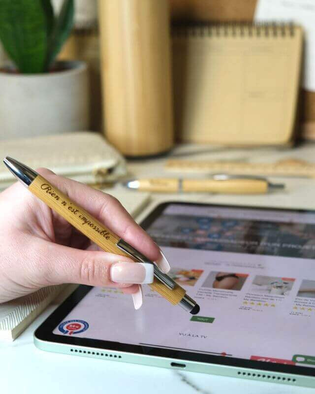 Stylo Bambou à Personnaliser