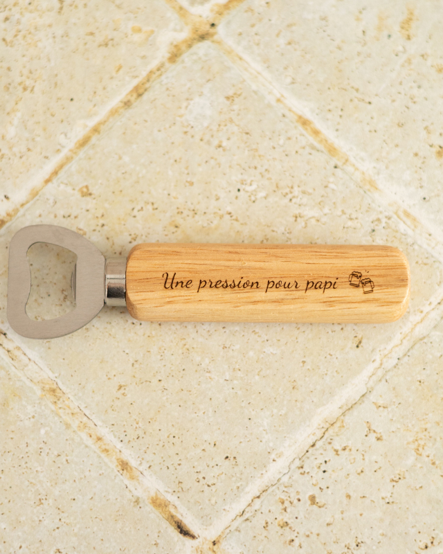 Décapsuleur manche "Pour Papi" - My Bambou