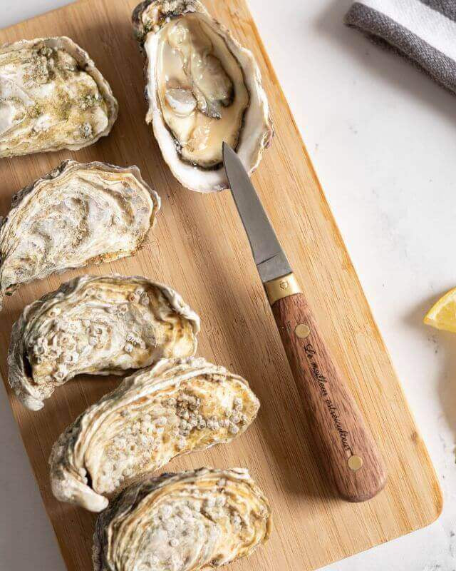 Couteau à Huîtres Personnalisable en Bois - My Bambou