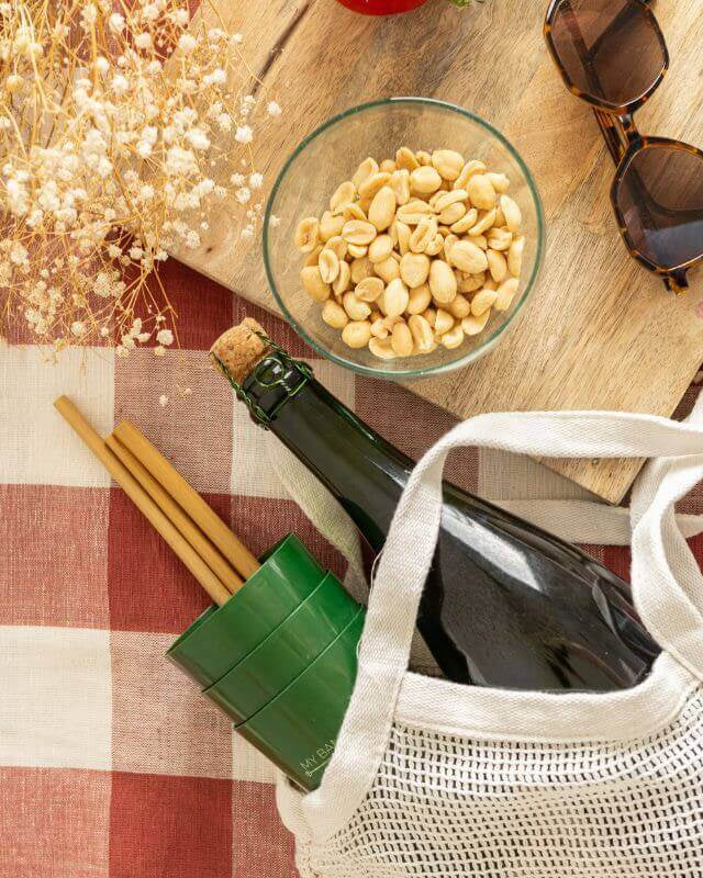 Eco Cup Compostable Vert à Personnaliser - My Bambou