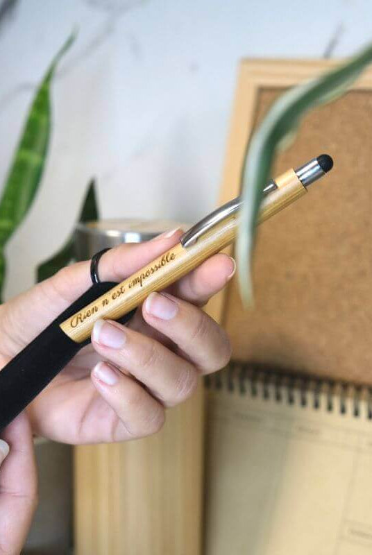 Stylo Bambou à Personnaliser
