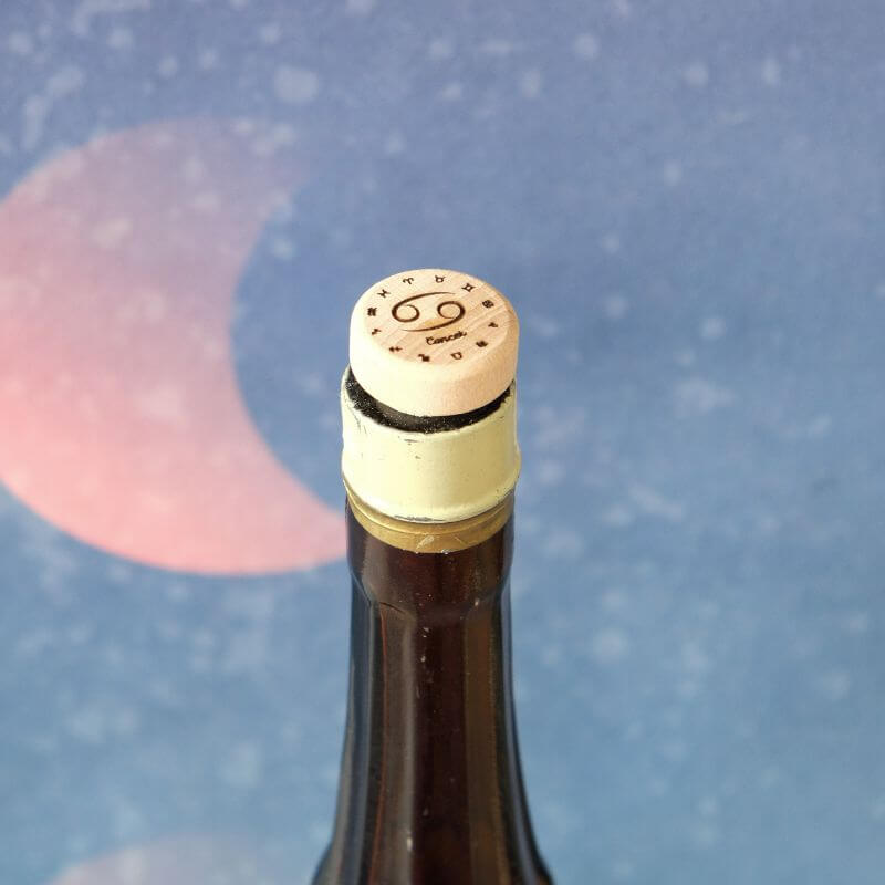 Bouchon de Vin Personnalisé – Signe Astrologique