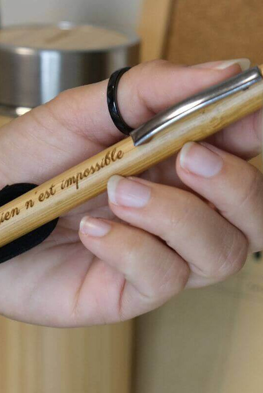 Stylo Bambou à Personnaliser