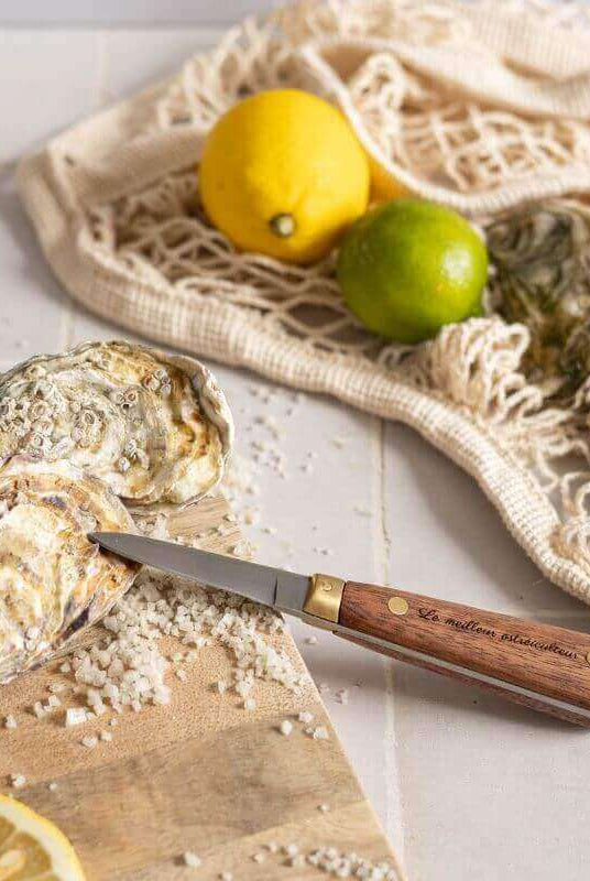 Couteau à Huîtres Personnalisable en Bois - My Bambou