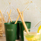 Eco Cup Compostable Vert à Personnaliser - My Bambou