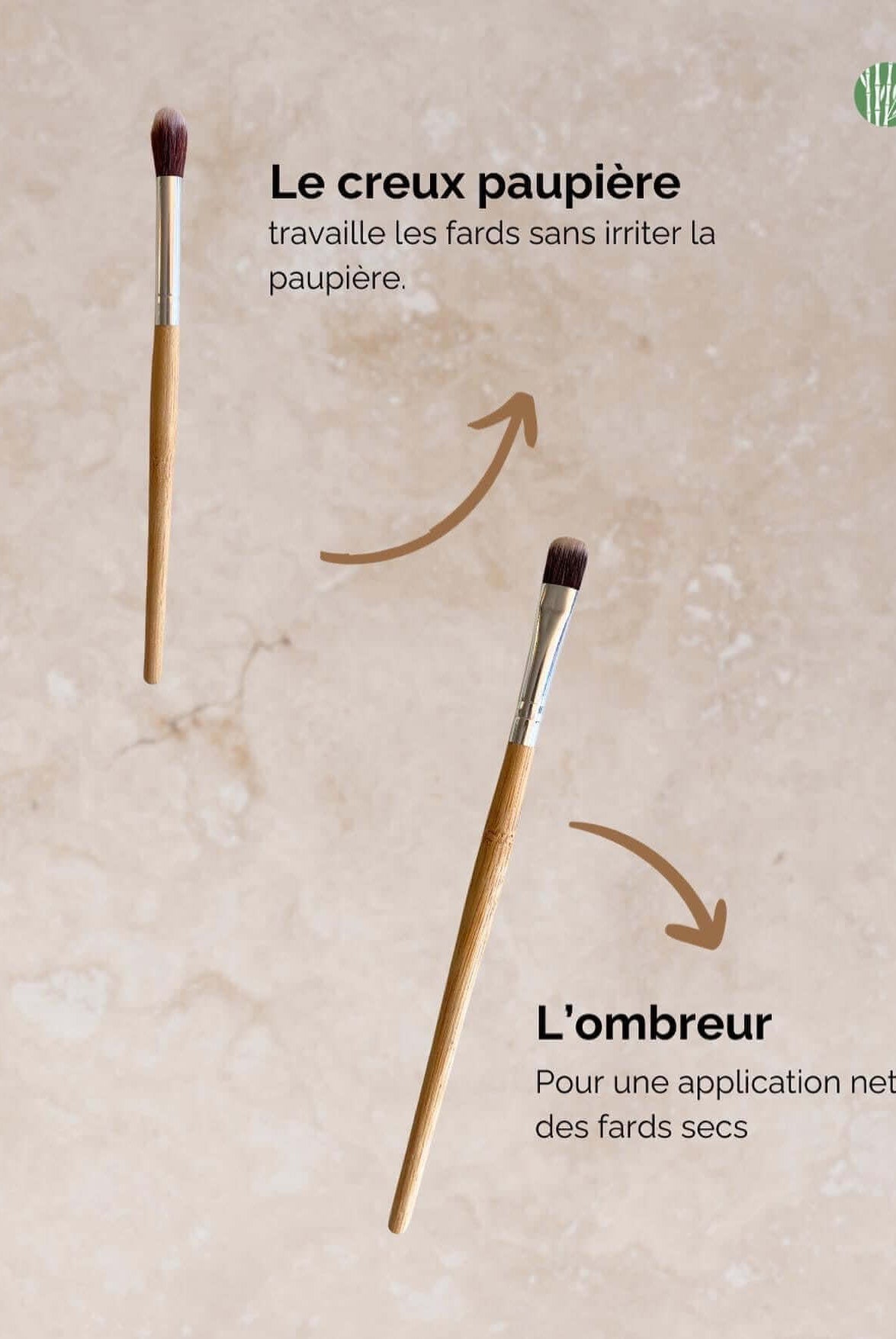 Pinceaux Maquillage Bambou (set de 11) - My Bambou