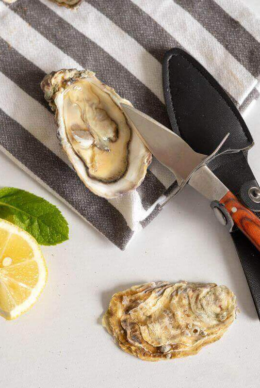 Couteau à Huîtres Personnalisable avec étui - My Bambou