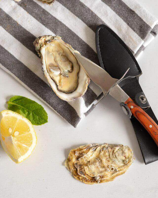 Couteau à Huîtres Personnalisable avec étui - My Bambou
