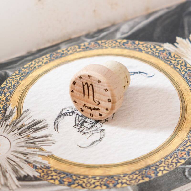 Bouchon de Vin Personnalisé – Signe Astrologique