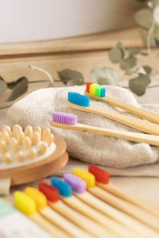 Pack 10 Brosses à Dents Bambou Medium - My Bambou