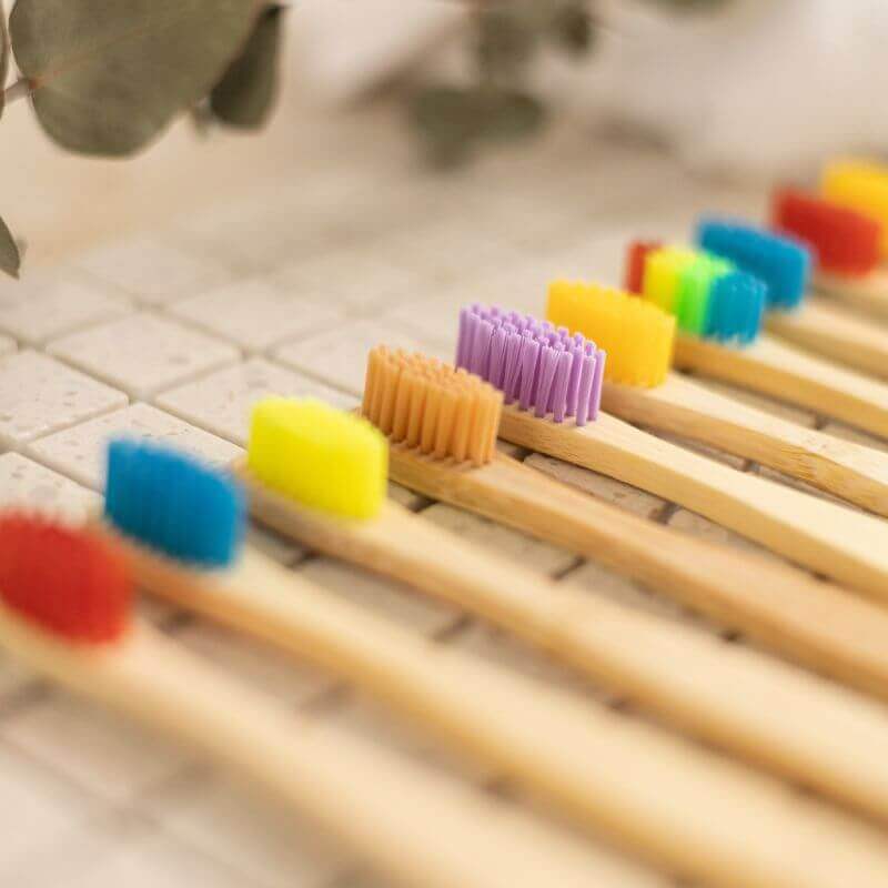 Pack 10 Brosses à Dents Bambou Medium - My Bambou