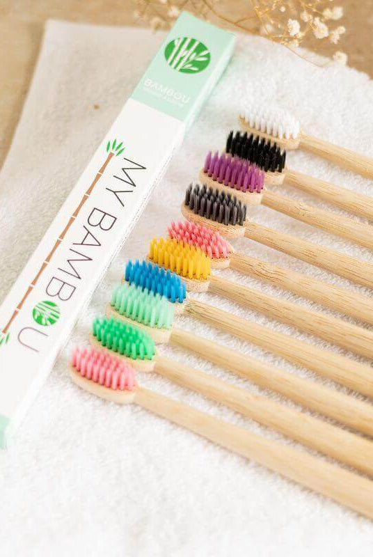 Brosse à Dents Bambou Personnalisable Poils souples - My Bambou