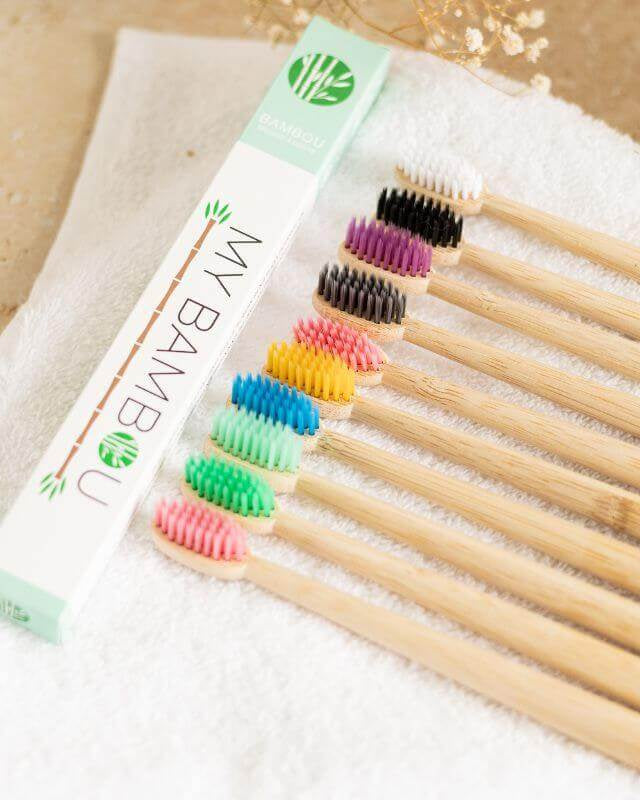 Brosse à Dents Bambou Personnalisable Poils souples - My Bambou