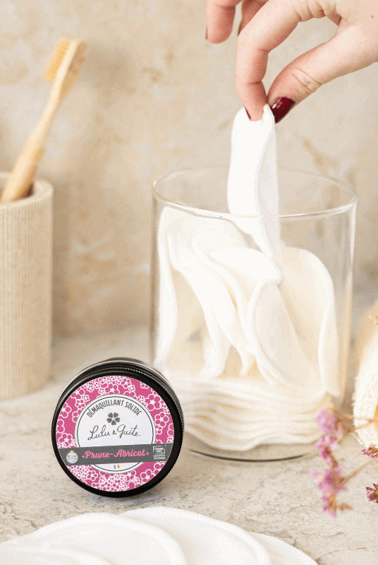 Cotons Démaquillants Lavables (set de 12) + 1 Sac de Lavage - My Bambou