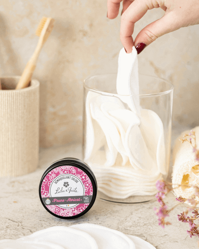 Cotons Démaquillants Lavables (set de 12) + 1 Sac de Lavage - My Bambou