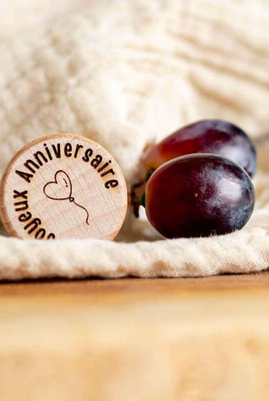 Bouchon Bouteille de Vin "Joyeux Anniversaire"