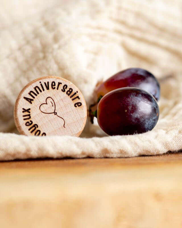 Bouchon Bouteille de Vin "Joyeux Anniversaire"