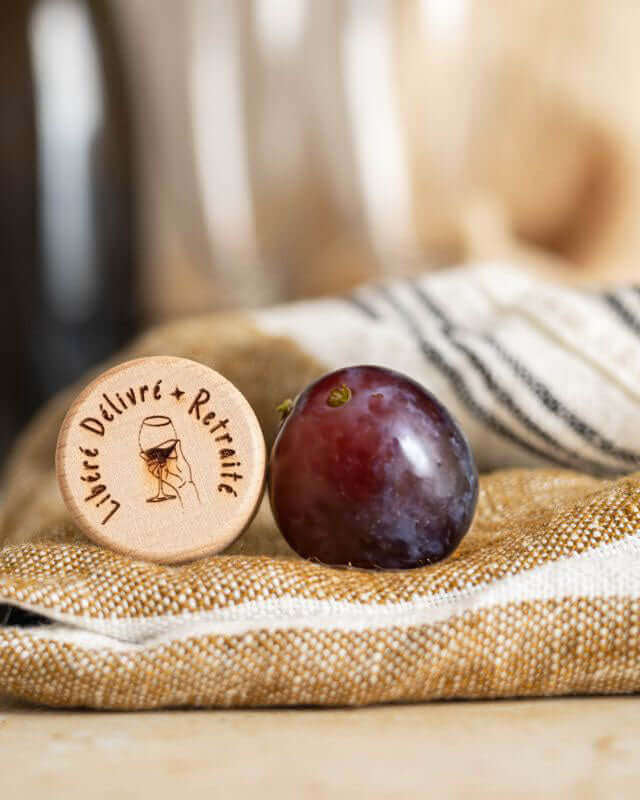 Bouchon Bouteille de Vin "Libéré, Délivré, Retraité"