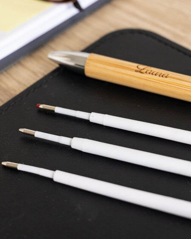 Recharge Stylo Personnalisé (Lot de 3) - My Bambou