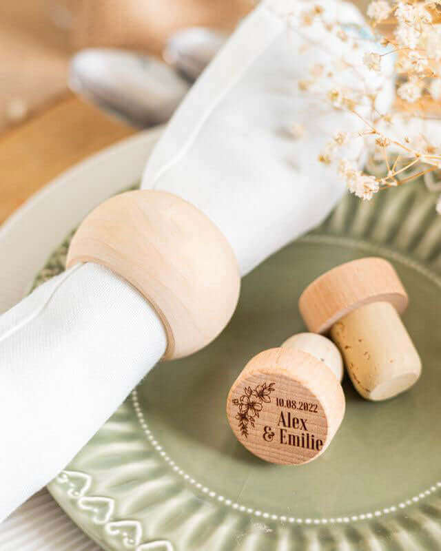 Rond de Serviette à Personnaliser