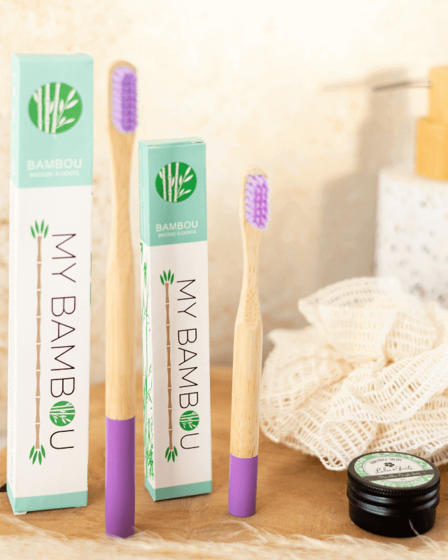 Brosse à Dents Bambou Personnalisable Poils Medium - My Bambou