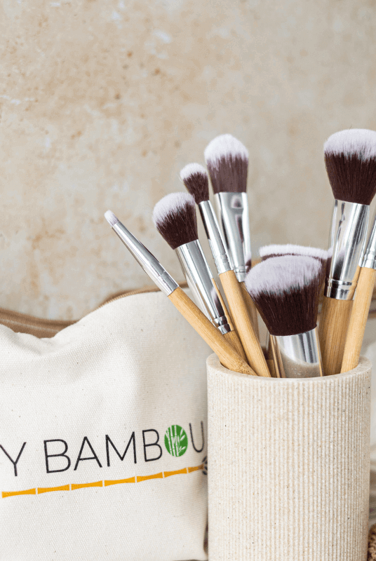 Pinceaux Maquillage Bambou (set de 11) - My Bambou