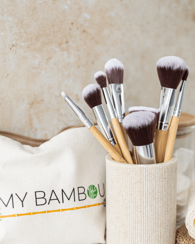 Pinceaux Maquillage Bambou (set de 11) - My Bambou