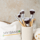 Pinceaux Maquillage Bambou (set de 11) - My Bambou