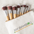 Pinceaux Maquillage Bambou (set de 11) - My Bambou