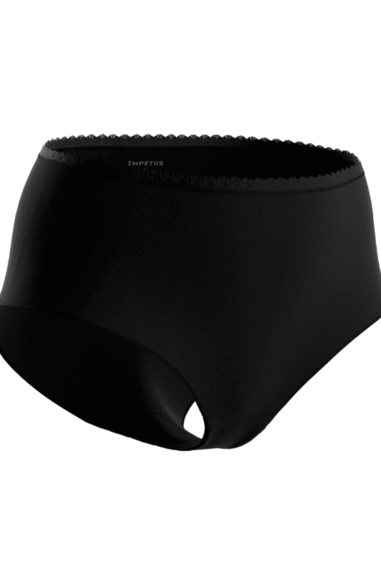 Culotte Protège-Slip Taille Haute Noir ou Chair - My Bambou - My Bambou