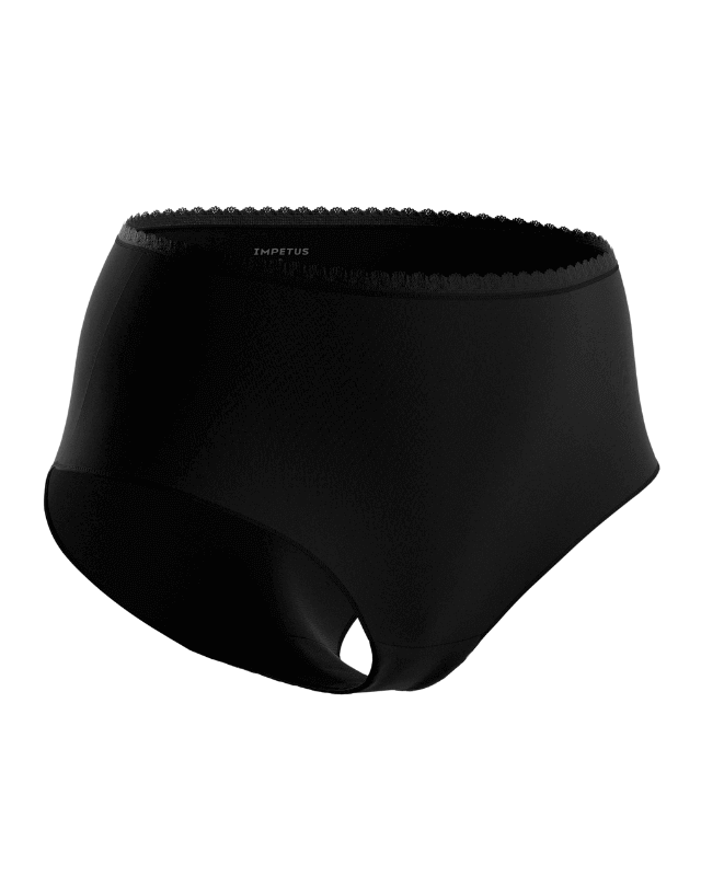 Culotte Protège-Slip Taille Haute Noir ou Chair - My Bambou - My Bambou