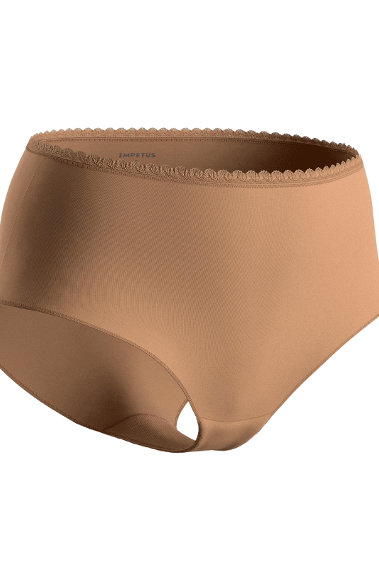 Culotte Protège-Slip Taille Haute Noir ou Chair - My Bambou - My Bambou