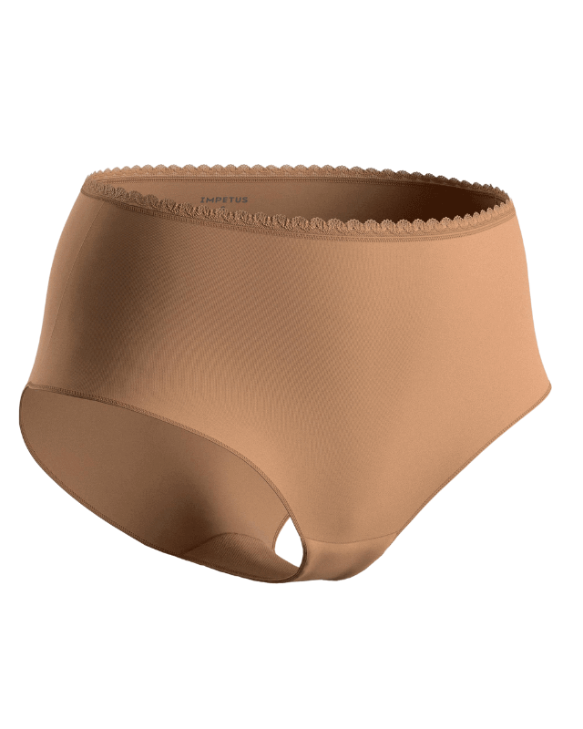 Culotte Protège-Slip Taille Haute Noir ou Chair - My Bambou - My Bambou