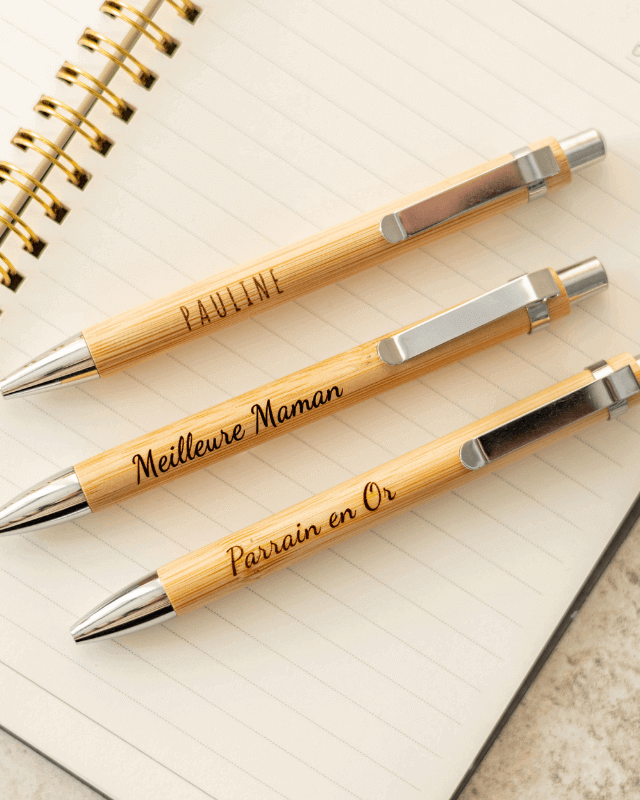 Stylo Bambou à Personnaliser - My Bambou